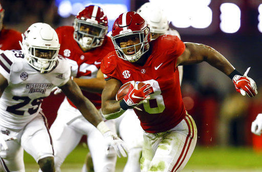 Josh Jacobs at Alabama